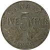 Image 2 : Canada Five Cents 1925 Fine