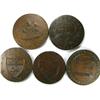 Image 2 : Group of Five Condor Tokens 1791-1795