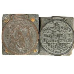 Leroux 1635b & c, Printing Blocks