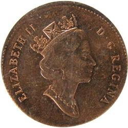 5 Cents 1998 on Cent Planchet PCGS MS63