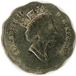 Five Cents 1998 on Scalloped Planchet
