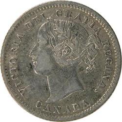 Canada Ten Cents 1858, VF