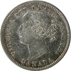 Canada Ten Cents 1871, VF