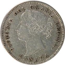 Canada Ten Cents 1884 PCGS VF-30