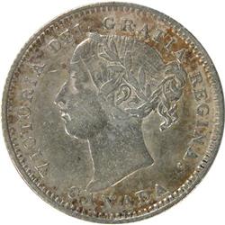 Canada Ten Cents 1887, VF
