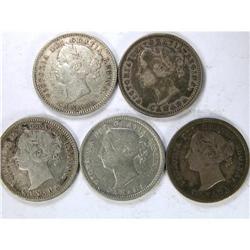 1888 91 22 Lvs 96 98 & 98, all F-VF