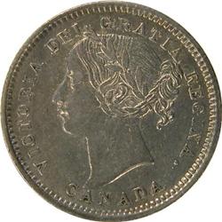 Canada Ten Cents 1899 Large 99, VF-EF