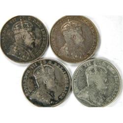 1903, 1903H, 1904 and 1906, all VF
