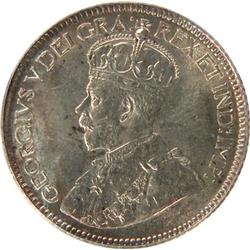 Canada Ten Cents 1915 PCGS MS-63