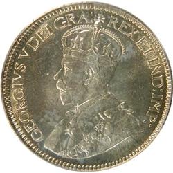 Canada Ten Cents 1917 PCGS MS-63