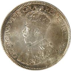 Canada Ten Cents 1929 PCGS MS-64