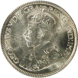 Canada Ten Cents 1930 PCGS MS-65