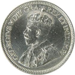 Canada Ten Cents 1935 ICCS AU-50