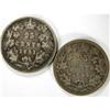 Image 2 : 25 Cents 1881H and 1892, both F-VF