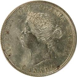Canada Twenty-Five Cents 1882H, EF