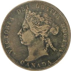 Twenty-Five Cents 1883H ICCS VF-20