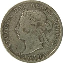 Canada Twenty-Five Cents 1887, Fine