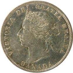 Twenty-Five Cents 1889 ICCS VF-30