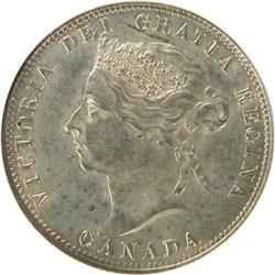 Twenty-Five Cents 1890H PCGS MS-62