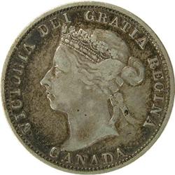 Canada Twenty-Five Cents 1892, VF