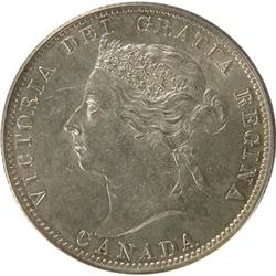 Twenty-Five Cents 1900 PCGS MS-62