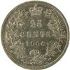 Image 2 : Canada Twenty-Five Cents 1900 VF-EF