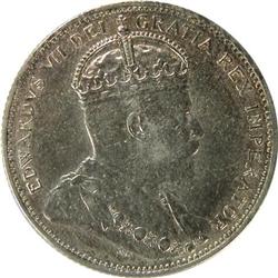 Canada Twenty-Five Cents 1902H, EF-AU