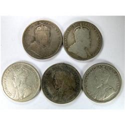 1903, 1904, 1915, 1927 and 1936 Dot