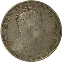 Canada Twenty-Five Cents 1908, VF