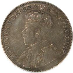 Canada Twenty-Five Cents 1915 ICG VF-35