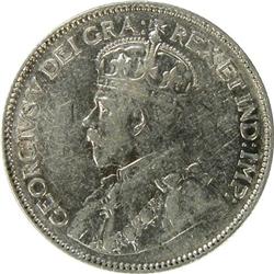 Canada Twenty-Five Cents 1921, VF-EF