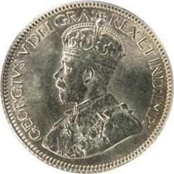 Canada Ten Cents 1936 PCGS MS-63