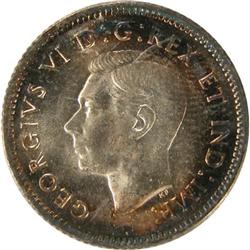 Canada Ten Cents 1943 ICCS MS-65