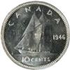 Image 2 : Canada Ten Cents 1946 ICCS MS-65