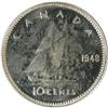 Image 2 : Canada Ten Cents 1948 ICCS MS-64