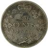 Image 2 : Canada Twenty Cents 1858 VF-EF Cleaned