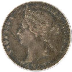 Twenty-Five Cents 1875H ICG EF-40