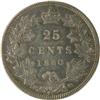 Image 2 : Twenty-Five Cents 1880H Wide 0, VF