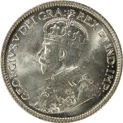 Twenty-Five Cents 1936 ICCS MS-65