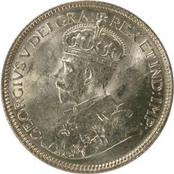 Twenty-Five Cents 1936 ICCS MS-62