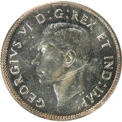 25 Cents 1947 Dot Norweb ICCS MS-64