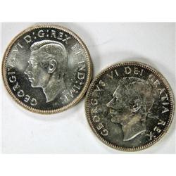 1947ML and 1950, both Very Choice Unc