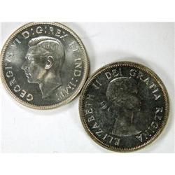 1947ML and 1954, both Very Choice Unc