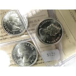 1960, 1963 and 1965, all ICCS MS-65