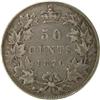 Image 2 : Canada Fifty Cents 1870 LCW, F-VF