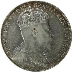 Fifty Cents 1910 Victorian Leaves, VF