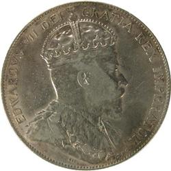 Fifty Cents 1910 Edwardian Leaves, VF