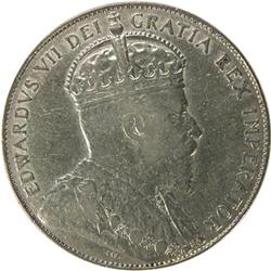 Fifty Cents 1910 Edwardian Leaves, VF