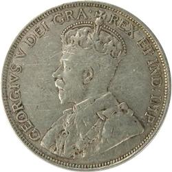 Canada Fifty Cents 1914 ICCS VF-30