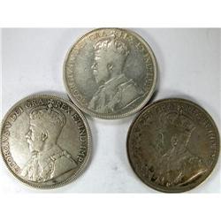 1914 and 1936 X2, all VG-F